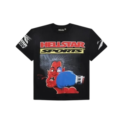 Black- Hellstar Knock Out T-Shirt