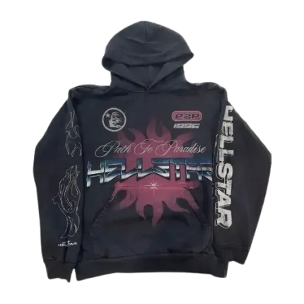 Black-Hellstar Spiritual Olympics Hoodie