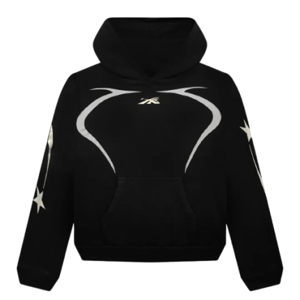 Black-Hellstar Sports Jet Hoodie