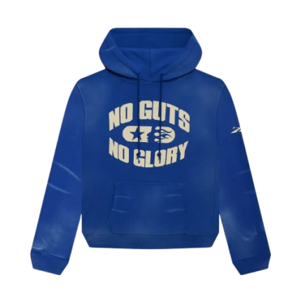 Blue-Hellstar No Guts No Glory! Hoodie