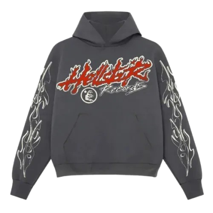 Grey Hellstar Studios Hoodie