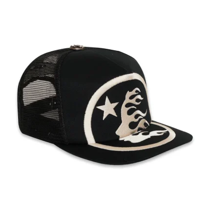 Buy Hellstar Big Logo Trucker Snapback Hat