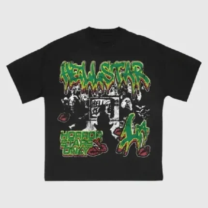 Hellstar Horror Stars Onzy T-Shirt Black