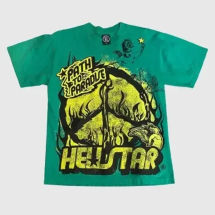 Hellstar Path To Paradise T-Shirt Green