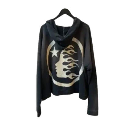 Black-Hellstar Vintage Washed Hoodie