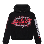Black-Hellstar Sports Future Flame Hoodie