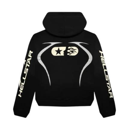 Black-Hellstar Sports Jet Hoodie