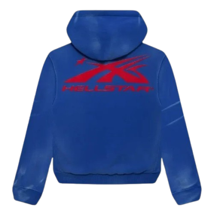 Blue-Hellstar Sports Gel Hoodie